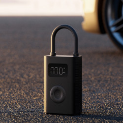 Φορητός ηλεκτρικός αεροσυμπιεστής Xiaomi Portable Electric Air Compressor 2 BHR7112GL, 3-150 psi, έως 10 ελαστικά, 6 λειτουργίες, 3 προσαρμογείς, φακός LED, Μαύρο