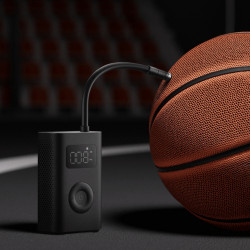 Φορητός ηλεκτρικός αεροσυμπιεστής Xiaomi Portable Electric Air Compressor 2 BHR7112GL, 3-150 psi, έως 10 ελαστικά, 6 λειτουργίες, 3 προσαρμογείς, φακός LED, Μαύρο