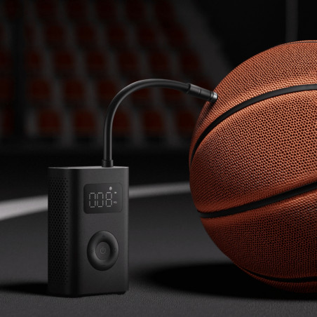 Φορητός ηλεκτρικός αεροσυμπιεστής Xiaomi Portable Electric Air Compressor 2 BHR7112GL, 3-150 psi, έως 10 ελαστικά, 6 λειτουργίες, 3 προσαρμογείς, φακός LED, Μαύρο