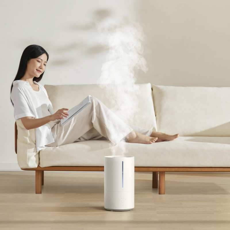 Υγραντήρας αέρα Xiaomi Smart Humidifier 2 EU BHR6026EU, 28 W, 40 m², 4,5 l, 3 επίπεδα, αποστείρωση με UV-C, εφαρμογή για κινητά, εξαιρετικά αθόρυβος, λευκός