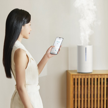 Υγραντήρας αέρα Xiaomi Smart Humidifier 2 EU BHR6026EU, 28 W, 40 m², 4,5 l, 3 επίπεδα, αποστείρωση με UV-C, εφαρμογή για κινητά, εξαιρετικά αθόρυβος, λευκός