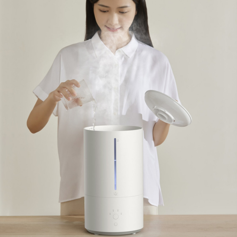 Υγραντήρας αέρα Xiaomi Smart Humidifier 2 EU BHR6026EU, 28 W, 40 m², 4,5 l, 3 επίπεδα, αποστείρωση με UV-C, εφαρμογή για κινητά, εξαιρετικά αθόρυβος, λευκός