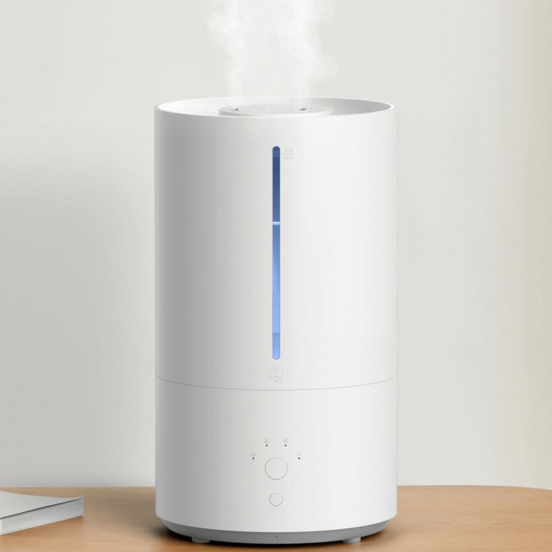 Υγραντήρας αέρα Xiaomi Smart Humidifier 2 EU BHR6026EU, 28 W, 40 m², 4,5 l, 3 επίπεδα, αποστείρωση με UV-C, εφαρμογή για κινητά, εξαιρετικά αθόρυβος, λευκός
