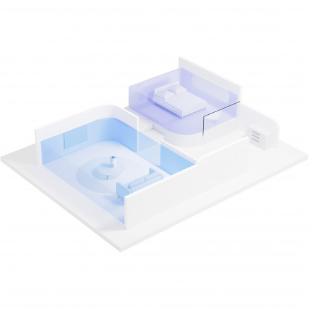 Καθαριστής αέρα Xiaomi Smart Air Purifier 4 Compact BHR5860EU, 27 W, 27 m², 230 m³/ώρα, PM2.5, ενδείξεις ποιότητας αέρα, SMART, Mi Home, Λευκό