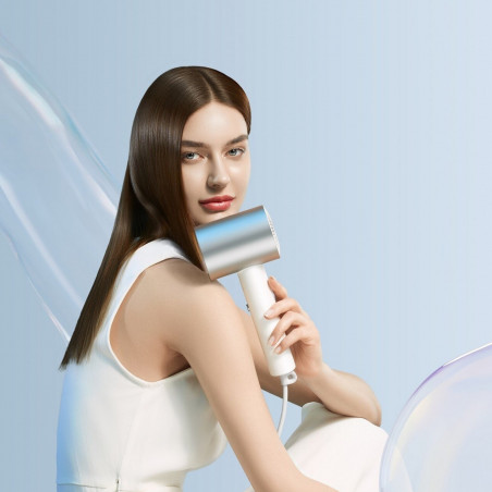 Στεγνωτήρας μαλλιών Xiaomi Water Ionic Hair Dryer H500 BHR5851EU, 1800 W, Ιονική θεραπεία με νερό, NTC, Εναλλασσόμενος ζεστός/κρύος αέρας, Μεταλλικό περίβλημα, Λευκό