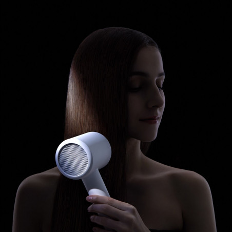 Στεγνωτήρας μαλλιών Xiaomi Mi Ionic Hair Dryer H300 BHR5081GL, 1600 W, Ιονική θεραπεία, NTC, Εναλλαγή ζεστού/κρύου αέρα, Μεταλλικό περίβλημα, Λευκό