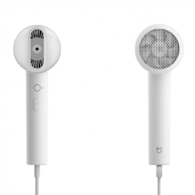Στεγνωτήρας μαλλιών Xiaomi Mi Ionic Hair Dryer H300 BHR5081GL, 1600 W, Ιονική θεραπεία, NTC, Εναλλαγή ζεστού/κρύου αέρα, Μεταλλικό περίβλημα, Λευκό