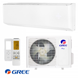 Κλιματιστικό με inverter Gree Amber GWH24YE-S6DBA1, 24.000 BTU, 43 τ.μ., A++/A+, Wi-Fi, R-32, Λευκό