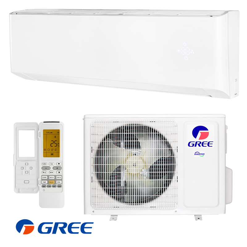 Κλιματιστικό με inverter Gree Amber GWH24YE-S6DBA1, 24.000 BTU, 43 τ.μ., A++/A+, Wi-Fi, R-32, Λευκό