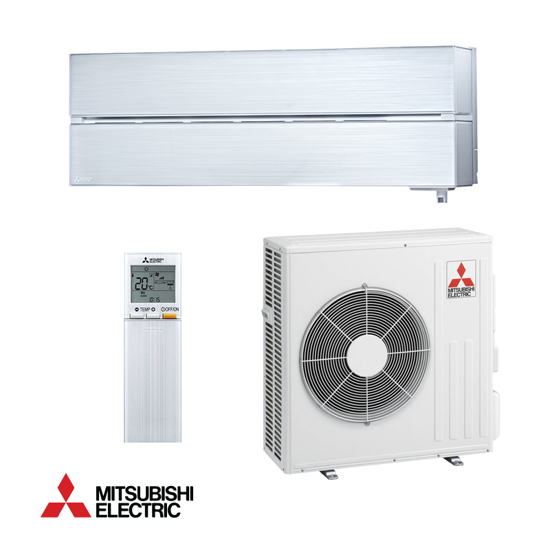 Κλιματιστικό με inverter Mitsubishi Electric MSZ-LN60VGV + MUZ-LN60VG, 21.000 BTU, 42 μ², Α++/Α++, Wi-Fi, 3D I-See, R-32, Λευκό μαργαριτάρι
