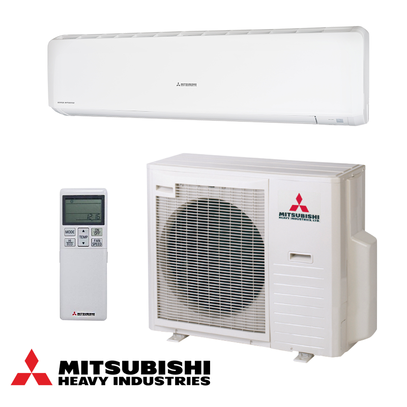 Κλιματιστικό με inverter Mitsubishi Heavy Industries SRK71ZR-W/SRC71ZR-W, 24.000 BTU, 49 τ.μ., Α++/Α+, 3D Auto, R-32, Λευκό