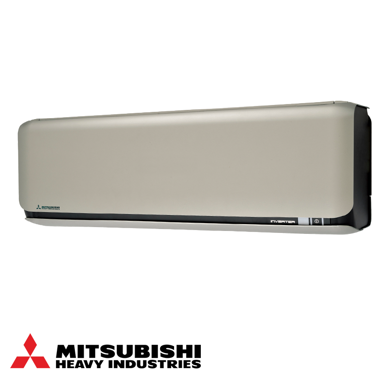 Κλιματιστικό με inverter Mitsubishi Heavy Industries SRK60ZSX-WFT + SRC60ZSX-W, 21000 BTU, 45 μ², A++, Wi-Fi, R-32, Αντιαλλεργικό σύστημα, 3D Auto, Μπεζ/μαύρο