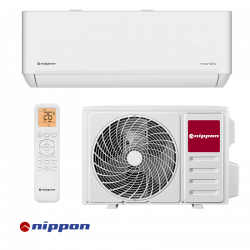 Κλιματιστικό με inverter Nippon NPC 18 T-PRO NORDIC, 18.000 BTU, 35 μ², A+++/A++, R-32, Λευκό