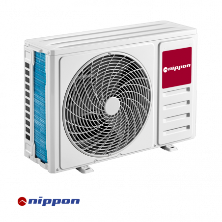 Κλιματιστικό με inverter Nippon NPC 18 T-PRO NORDIC, 18.000 BTU, 35 μ², A+++/A++, R-32, Λευκό