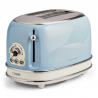 Τοστιέρα ψωμιού Ariete VINTAGE 0155/05, 810W, 2 φέτες, 3 λειτουργίες, 6 στάδια, Αφαιρούμενος δίσκος ψίχας, Μπλε