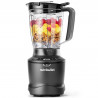 Μπλέντερ Nutribullet Smart Sense 1500 Combo NBF550DG, 1500 W, 1,8 λίτρα, 5 ταχύτητες, Έξυπνη προσαρμογή ταχύτητας, Χωρίς BPA, Μαύρο/γκρι