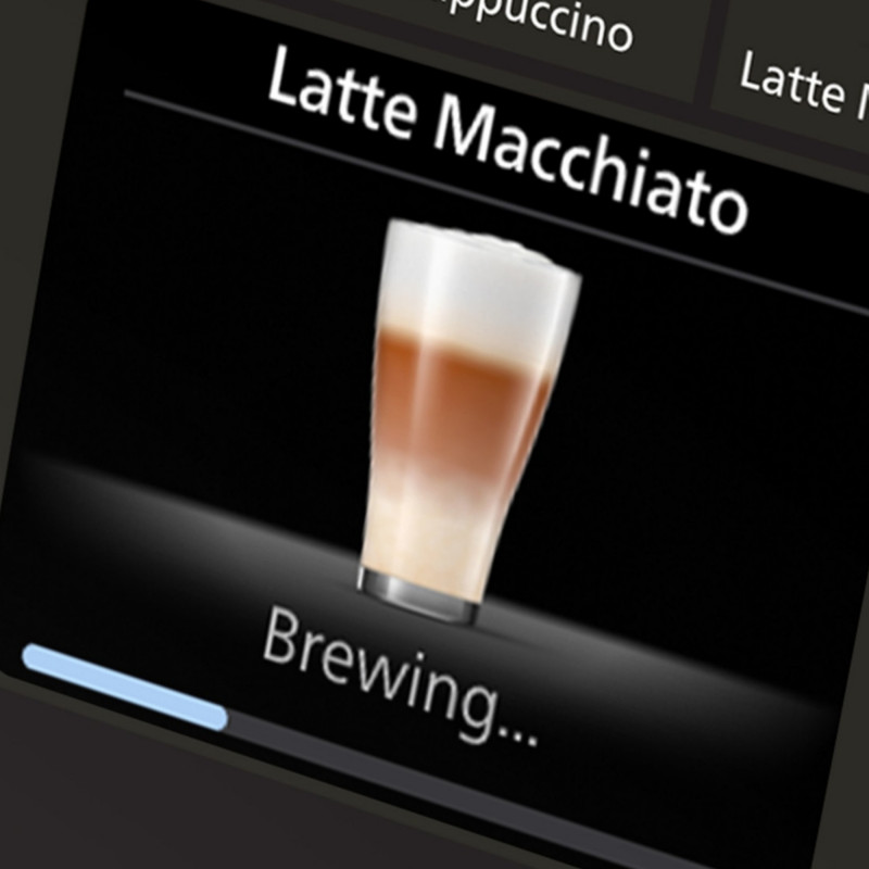 Αυτόματη καφετιέρα Philips LatteGo 5500 EP5543/90, 1500 W, 15 bar, 1,8 λίτρα, 20 ροφήματα, LatteGo, SilentBrew, QuickStart, κεραμικός μύλος, οθόνη αφής, λευκό χρώμιο