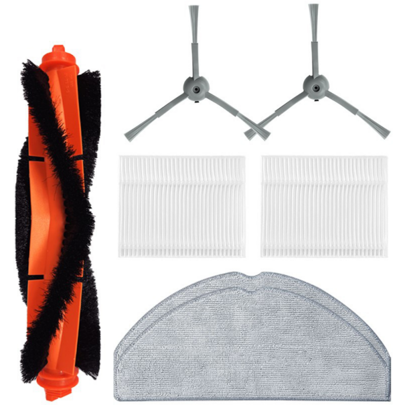 Σετ ανταλλακτικών για ρομποτική σκούπα Honiture V8 Pro CPA1505, 9 τεμάχια, HEPA, Πολύχρωμο