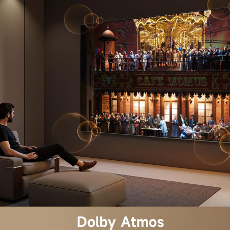 Τηλεόραση Dreame Aura Mini LED 55S100, 55", 139 εκ., 3840×2160, 4K Ultra HD, QLED+, 144 Hz, Dreamind™ Pro AI, SMART, Μαύρο