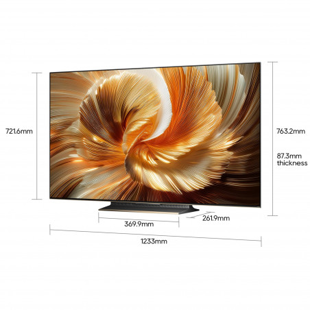 Τηλεόραση Dreame Aura Mini LED 55S100, 55", 139 εκ., 3840×2160, 4K Ultra HD, QLED+, 144 Hz, Dreamind™ Pro AI, SMART, Μαύρο