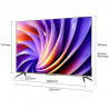 Τηλεόραση Dreame Vivid 43Q100, 43", 108 εκ., 3840x2160, 4K Ultra HD, QLED, 120 Hz, Dreamind™ AI, SMART, Μαύρη