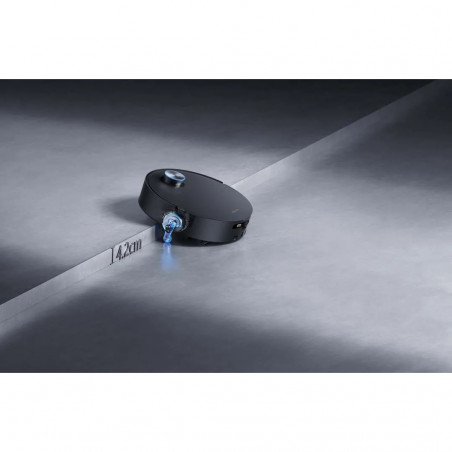 Ρομποτική σκούπα Dreame Aqua 10 Ultra Track RLR81CE-BK, 25.000 Pa, 200 λεπτά, 3,5/4 λίτρα, Στεγνό/υγρό, Κάμερες AI, VersaLift DToF, Αυτόματος καθαρισμός σφουγγαρίστρας στους 100 °C, Μαύρο