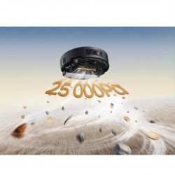 Ρομποτική σκούπα Dreame Aqua 10 Ultra Track RLR81CE-BK, 25.000 Pa, 200 λεπτά, 3,5/4 λίτρα, Στεγνό/υγρό, Κάμερες AI, VersaLift DToF, Αυτόματος καθαρισμός σφουγγαρίστρας στους 100 °C, Μαύρο