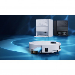 Ρομποτική σκούπα Dreame Aqua 10 Ultra Track RLR81CE-WH, 25.000 Pa, 200 λεπτά, 3,5/4 λίτρα, Στεγνό/υγρό, Κάμερες AI, VersaLift DToF, Αυτόματος καθαρισμός σφουγγαρίστρας στους 100 °C, Λευκό