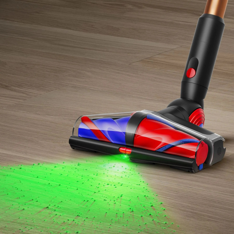 Κάθετη ηλεκτρική σκούπα Dyson V16 Piston Animal 495948-01, 315AW, 900W, 1,3 λίτρα, 70 λεπτά, CleanCompaktor, Hyperdymium, MyDyson, HEPA, LCD, Μαύρο/χαλκό