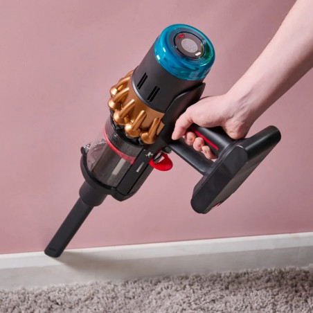 Κάθετη ηλεκτρική σκούπα Dyson V16 Piston Animal 495948-01, 315AW, 900W, 1,3 λίτρα, 70 λεπτά, CleanCompaktor, Hyperdymium, MyDyson, HEPA, LCD, Μαύρο/χαλκό