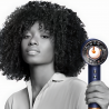 Πιστολάκι μαλλιών Dyson Supersonic Nural HD16 Prussian Blue/Rich Copper Straight+Wavy 122612-01, 1600 W, 3 ταχύτητες, 4 θερμοκρασίες, αρνητικά ιόντα, 5 εξαρτήματα, προστασία του τριχωτού της κεφαλής, Μπλε/χαλκός