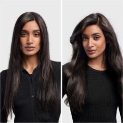 Σίδερο μαλλιών Dyson 596926-01 HS08 Airwrap i.d.™ T1/T2 RdVe/Gd Straight + Wavy, 1300 W, 13,5 l/s, Αυτόματη δημιουργία μπούκλων, Ιονισμός, 3 ταχύτητες, 3 θερμοκρασίες, Bluetooth, Κόκκινο βελούδο/χρυσό