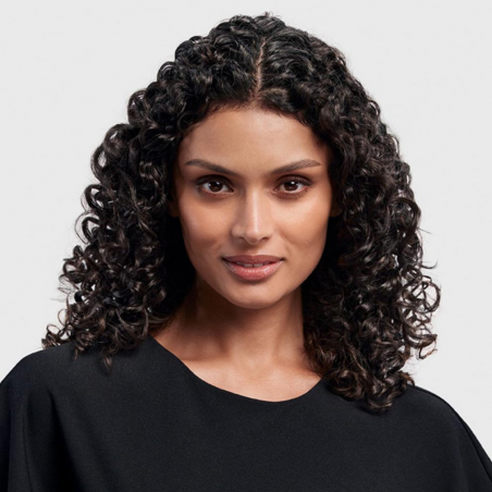 Σίδερο μαλλιών Dyson 596926-01 HS08 Airwrap i.d.™ T1/T2 RdVe/Gd Straight + Wavy, 1300 W, 13,5 l/s, Αυτόματη δημιουργία μπούκλων, Ιονισμός, 3 ταχύτητες, 3 θερμοκρασίες, Bluetooth, Κόκκινο βελούδο/χρυσό