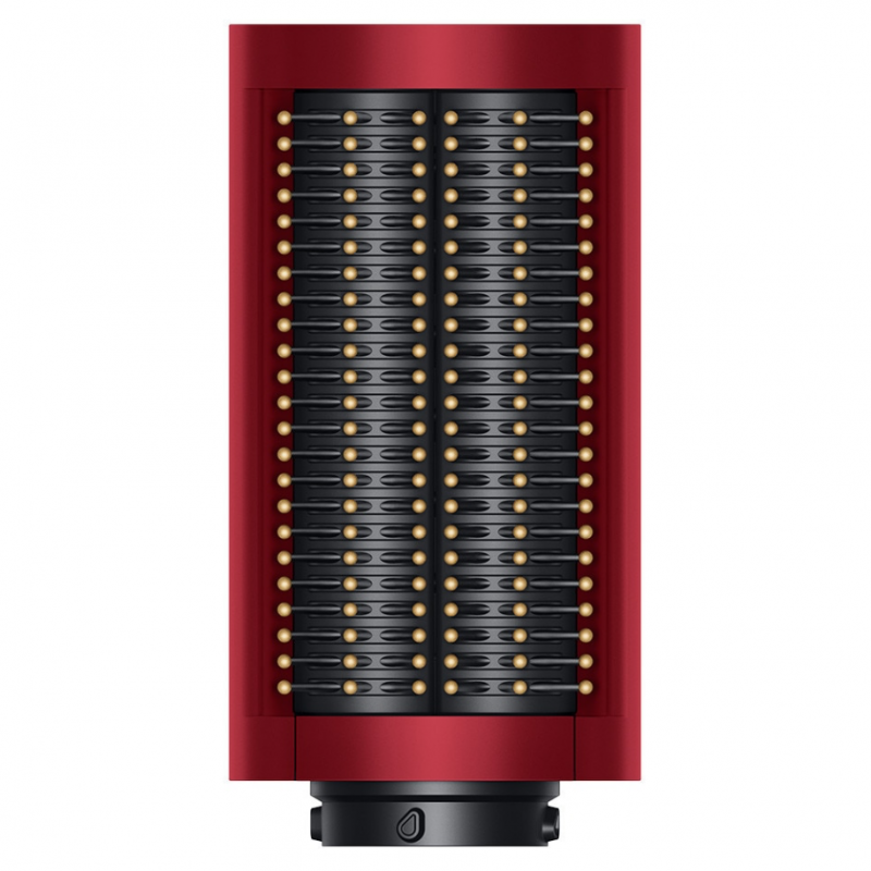 Σίδερο μαλλιών Dyson 596926-01 HS08 Airwrap i.d.™ T1/T2 RdVe/Gd Straight + Wavy, 1300 W, 13,5 l/s, Αυτόματη δημιουργία μπούκλων, Ιονισμός, 3 ταχύτητες, 3 θερμοκρασίες, Bluetooth, Κόκκινο βελούδο/χρυσό