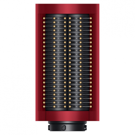 Σίδερο μαλλιών Dyson 596926-01 HS08 Airwrap i.d.™ T1/T2 RdVe/Gd Straight + Wavy, 1300 W, 13,5 l/s, Αυτόματη δημιουργία μπούκλων, Ιονισμός, 3 ταχύτητες, 3 θερμοκρασίες, Bluetooth, Κόκκινο βελούδο/χρυσό