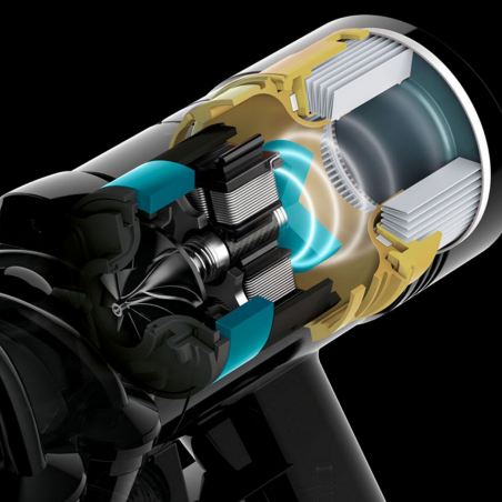 Φορητή ηλεκτρική σκούπα Dyson V8 Car&Boat 586120-01, 115AW, 0,54 λίτρα, 50 λεπτά, 110.000 στροφές/λεπτό, Σφραγισμένο σύστημα φιλτραρίσματος, Νικέλιο/Μωβ