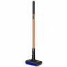 Κάθετη σκούπα για υγρό καθαρισμό Dyson PencilWash WR04 637239-01, 300/340 ml, 30 λεπτά, 100 m², 2 λειτουργίες, Αυτοκινούμενη, κλίση 170°, LED, Μαύρο/χρυσό
