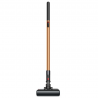 Κάθετη σκούπα για υγρό καθαρισμό Dyson PencilWash WR04 637239-01, 300/340 ml, 30 λεπτά, 100 m², 2 λειτουργίες, Αυτοκινούμενη, κλίση 170°, LED, Μαύρο/χρυσό