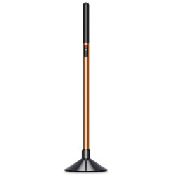 Κάθετη σκούπα για υγρό καθαρισμό Dyson PencilWash WR04 637239-01, 300/340 ml, 30 λεπτά, 100 m², 2 λειτουργίες, Αυτοκινούμενη, κλίση 170°, LED, Μαύρο/χρυσό