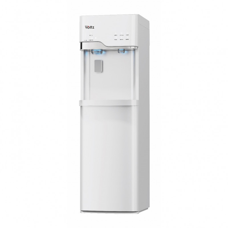 Διανομέας με παγομηχανή Oliver Voltz OV51449G, 120-420 W, 10°-90°C, Κάτω φόρτωση, Ψύξη με συμπιεστή, Λευκό