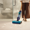Σκούπα για υγρό καθαρισμό Dyson Clean+Wash Hygiene 432030-01, 530/760 ml, 45 λεπτά, 350 m², 4 λειτουργίες, Αυτοκινούμενη, Στέγνωμα κυλίνδρου, Μπλε του Προύσου/Χαλκό