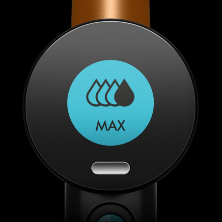 Σκούπα για υγρό καθαρισμό Dyson Clean+Wash Hygiene 432030-01, 530/760 ml, 45 λεπτά, 350 m², 4 λειτουργίες, Αυτοκινούμενη, Στέγνωμα κυλίνδρου, Μπλε του Προύσου/Χαλκό