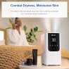 Υγραντήρας Levoit OasisMist 450S LUH-O451S-WEU, 40 τ.μ., 280 W, 4,5 λίτρα, Αρωματοθεραπεία, Αυτονομία 45 ωρών, Λευκό