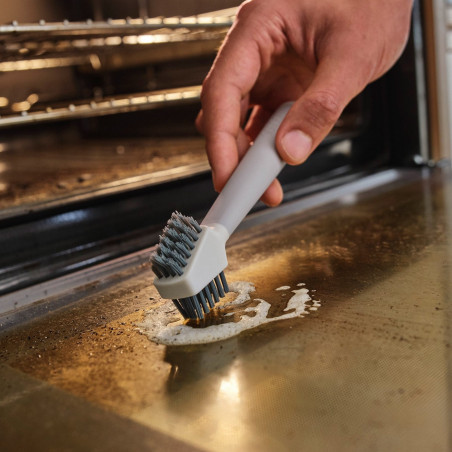 Βούρτσα καθαρισμού πλακιδίων Joseph Joseph CleanTech™ 6500021, 18x5x3 εκ., 2 είδη ινών, Μπεζ