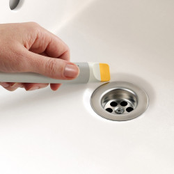 Βούρτσα καθαρισμού πλακιδίων Joseph Joseph CleanTech™ 6500021, 18x5x3 εκ., 2 είδη ινών, Μπεζ