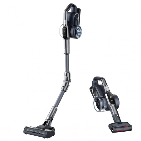 Κάθετη ηλεκτρική σκούπα Jimmy H11 Pro, 600 W, 260 AW, 0,6 λίτρα, Αισθητήρας σκόνης, Πτυσσόμενη, Αυτονομία 90 λεπτών, Οθόνη LED, Μαύρο/Γκρι