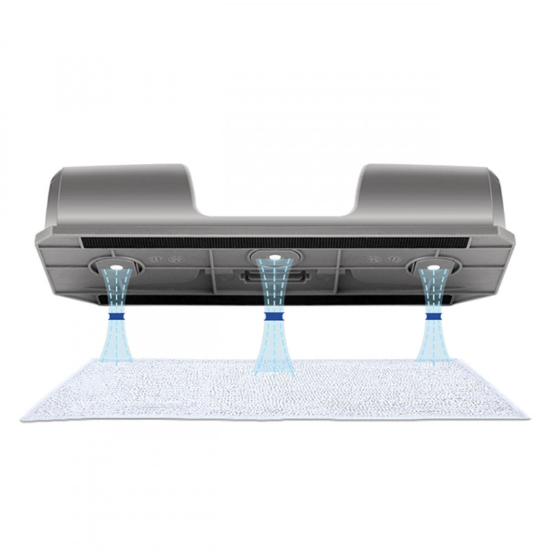 Δοχείο νερού και σφουγγαρίστρα για ηλεκτρικές σκούπες Jimmy B0C62960003R, Συμβατό με τα μοντέλα Jimmy H8 Flex / H9 Flex / H10 Flex, Γκρι