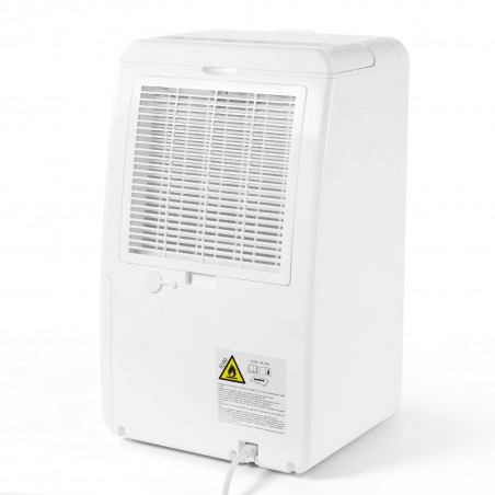 Απορροφητήρας υγρασίας για μπάνιο Woods MDK11, 2 ταχύτητες, έως 40 m², 108 m³, 2 λίτρα, 20 λίτρα/24 ώρες, υδροστάτης, 44 dB, IPX1, λευκό