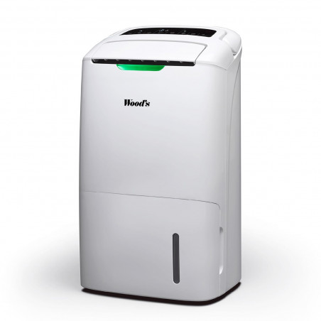 Απορροφητήρας υγρασίας και καθαριστής 2 σε 1 Wood's AD30G, 120 μ², 5 ταχύτητες, 4 λίτρα, 26 λίτρα/24 ώρες, υδροστάτης, 52 dB, IP21, λευκό