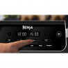 Διπλή φριτέζα θερμού αέρα Ninja Foodi Dual Zone DZ801EU, 2470 W, Ανεξάρτητες ζώνες μαγειρέματος, 7,6 λίτρα, 6 προγράμματα, 40-240 °C, Max Crisp, Sync, Γκρι/Ανοξ